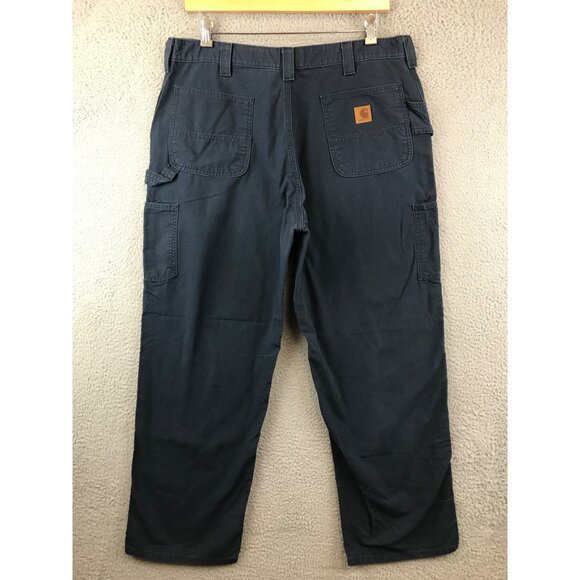 Carhartt B151 Carpenter Blue men’s work pants size 40x32 - Picture 1 of 8